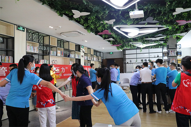 管理情緒，釋放壓力 ——航城街道“機關(guān)-社區(qū)-兩新”黨建結(jié)對共建活動